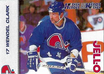 1994-95 Kraft - Jell-O Hockey Heroes #NNO Wendel Clark Front