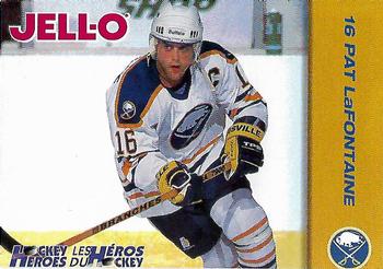 1994-95 Kraft - Jell-O Hockey Heroes #NNO Pat LaFontaine Front