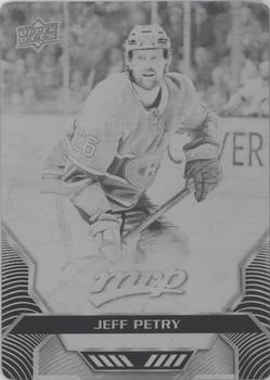 2020-21 Upper Deck MVP - Printing Plates Black #9 Jeff Petry Front