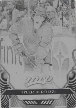 2020-21 Upper Deck MVP - Printing Plates Black #58 Tyler Bertuzzi Front
