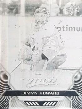 2020-21 Upper Deck MVP - Printing Plates Black #188 Jimmy Howard Front