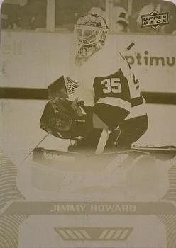2020-21 Upper Deck MVP - Printing Plates Yellow #188 Jimmy Howard Front