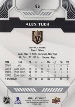 2020-21 Upper Deck MVP - Silver Script #96 Alex Tuch Back
