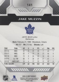2020-21 Upper Deck MVP - Silver Script #141 Jake Muzzin Back