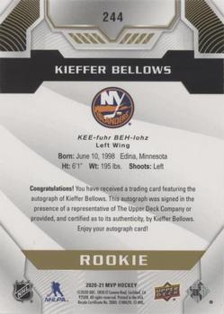 2020-21 Upper Deck MVP - Autographs #244 Kieffer Bellows Back