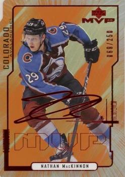 2020-21 Upper Deck MVP - Colors and Contours #3 Nathan MacKinnon Front
