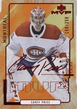 2020-21 Upper Deck MVP - Colors and Contours #16 Carey Price Front