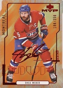 2020-21 Upper Deck MVP - Colors and Contours #17 Shea Weber Front