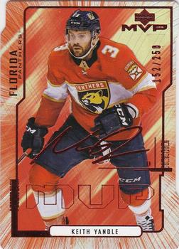 2020-21 Upper Deck MVP - Colors and Contours #77 Keith Yandle Front