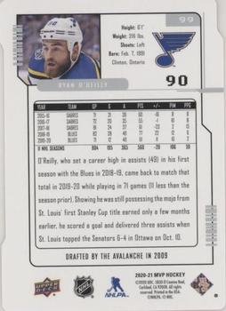 2020-21 Upper Deck MVP - Colors and Contours #99 Ryan O'Reilly Back