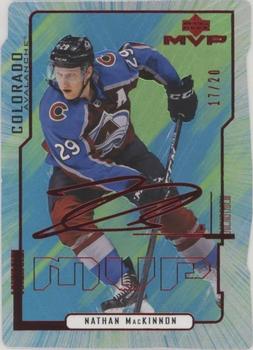 2020-21 Upper Deck MVP - Colors and Contours Green #3 Nathan MacKinnon Front