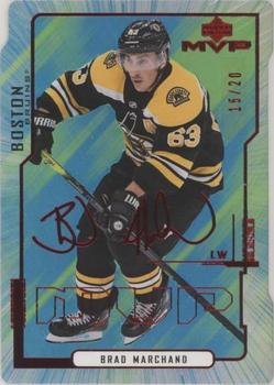 2020-21 Upper Deck MVP - Colors and Contours Green #9 Brad Marchand Front