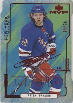 2020-21 Upper Deck MVP - Colors and Contours Green #12 Artemi Panarin Front
