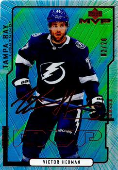 2020-21 Upper Deck MVP - Colors and Contours Green #13 Victor Hedman Front