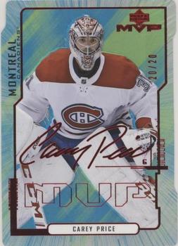 2020-21 Upper Deck MVP - Colors and Contours Green #16 Carey Price Front