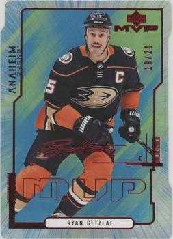 2020-21 Upper Deck MVP - Colors and Contours Green #28 Ryan Getzlaf Front