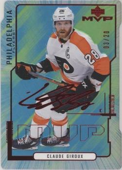 2020-21 Upper Deck MVP - Colors and Contours Green #29 Claude Giroux Front