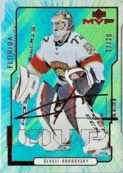 2020-21 Upper Deck MVP - Colors and Contours Green #32 Sergei Bobrovsky Front
