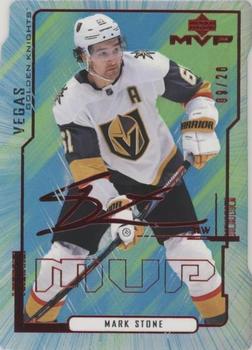 2020-21 Upper Deck MVP - Colors and Contours Green #33 Mark Stone Front