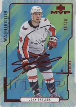 2020-21 Upper Deck MVP - Colors and Contours Green #34 John Carlson Front