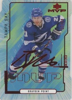 2020-21 Upper Deck MVP - Colors and Contours Green #36 Brayden Point Front