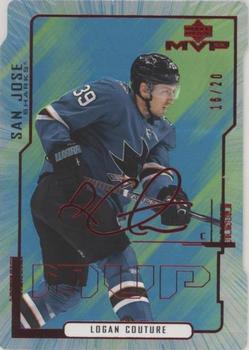 2020-21 Upper Deck MVP - Colors and Contours Green #38 Logan Couture Front