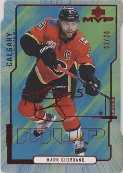 2020-21 Upper Deck MVP - Colors and Contours Green #45 Mark Giordano Front