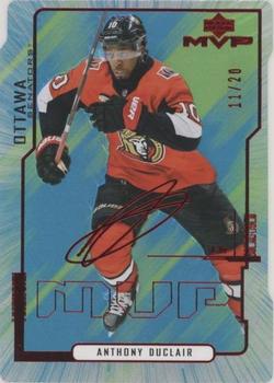2020-21 Upper Deck MVP - Colors and Contours Green #51 Anthony Duclair Front