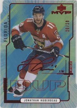 2020-21 Upper Deck MVP - Colors and Contours Green #71 Jonathan Huberdeau Front