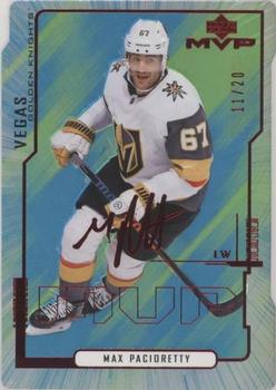 2020-21 Upper Deck MVP - Colors and Contours Green #83 Max Pacioretty Front