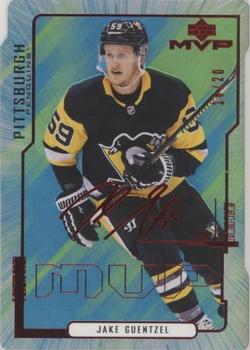 2020-21 Upper Deck MVP - Colors and Contours Green #92 Jake Guentzel Front