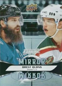 2020-21 Upper Deck MVP - Mirror Mirror Variation #MM-3 Brent Burns Front