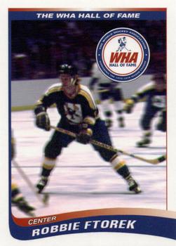 2010 WHA Hall of Fame #06 Robbie Ftorek Front