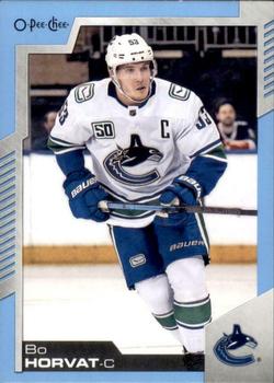 2020-21 O-Pee-Chee - Blue #4 Bo Horvat Front
