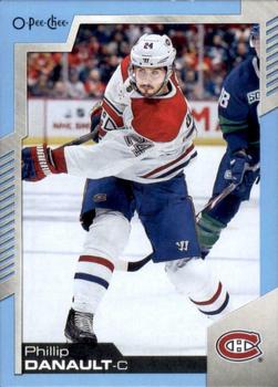 2020-21 O-Pee-Chee - Blue #9 Phillip Danault Front