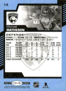 2020-21 O-Pee-Chee - Blue #14 Michael Matheson Back