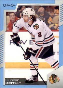 2020-21 O-Pee-Chee - Blue #18 Duncan Keith Front