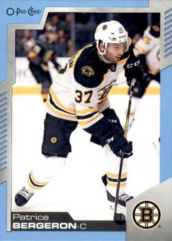 2020-21 O-Pee-Chee - Blue #43 Patrice Bergeron Front