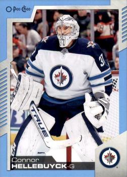 2020-21 O-Pee-Chee - Blue #186 Connor Hellebuyck Front