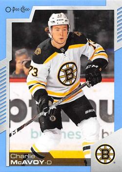 2020-21 O-Pee-Chee - Blue #340 Charlie McAvoy Front