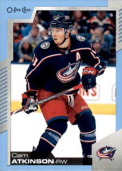 2020-21 O-Pee-Chee - Blue #357 Cam Atkinson Front