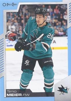 2020-21 O-Pee-Chee - Blue #456 Timo Meier Front