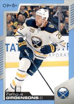2020-21 O-Pee-Chee - Blue #497 Zemgus Girgensons Front