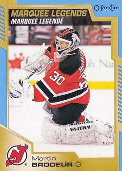 2020-21 O-Pee-Chee - Blue #539 Martin Brodeur Front