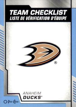 2020-21 O-Pee-Chee - Blue #551 Anaheim Ducks Front