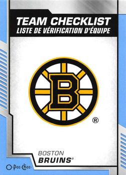 2020-21 O-Pee-Chee - Blue #553 Boston Bruins Front