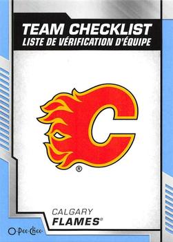 2020-21 O-Pee-Chee - Blue #555 Calgary Flames Front