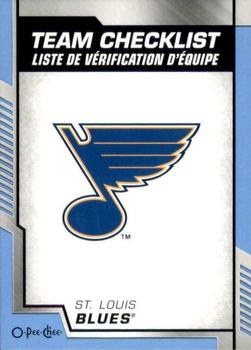 2020-21 O-Pee-Chee - Blue #575 St. Louis Blues Front