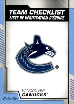 2020-21 O-Pee-Chee - Blue #578 Vancouver Canucks Front
