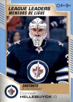 2020-21 O-Pee-Chee - Blue #588 Connor Hellebuyck Front